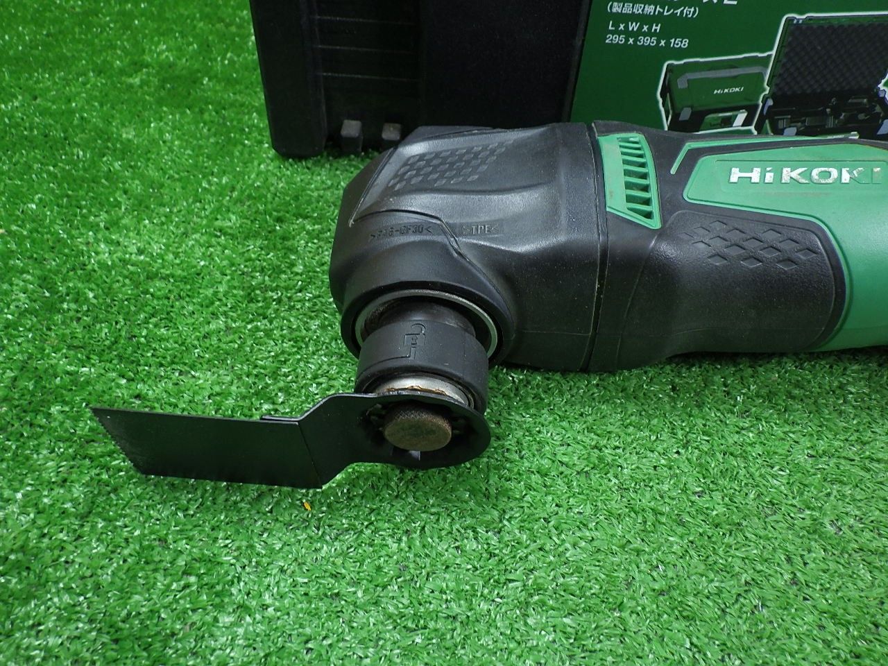 システムケースと替刃付き HiKOKI マルチツール CV18DBL 18V 本体のみ 品