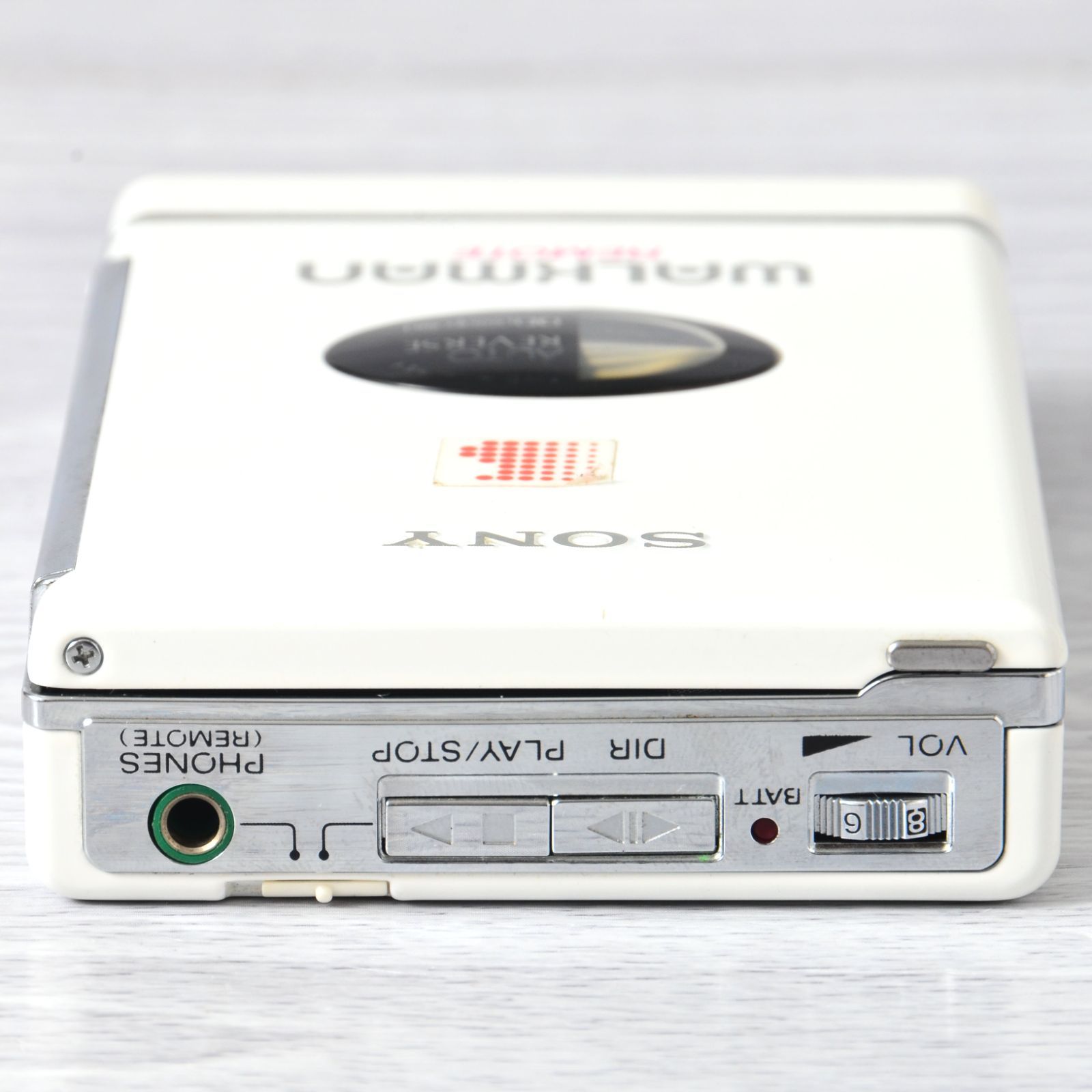 SONY WALKMAN WM-109 カセットウォークマン ホワイト ポーチ付 SONY WALKMAN WM-109 カセットウォークマン ホワイト ポーチ付