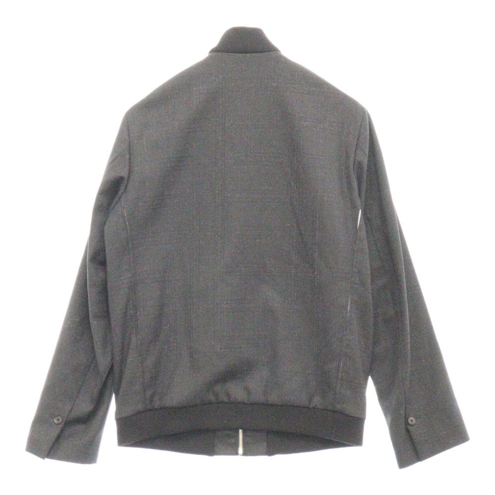 FRANKLIN TAILORED (フランクリンテーラード) Souvenir Jacket 絣柄 スーベニアジャケット ブルゾン チャコールグレー  91AJ7