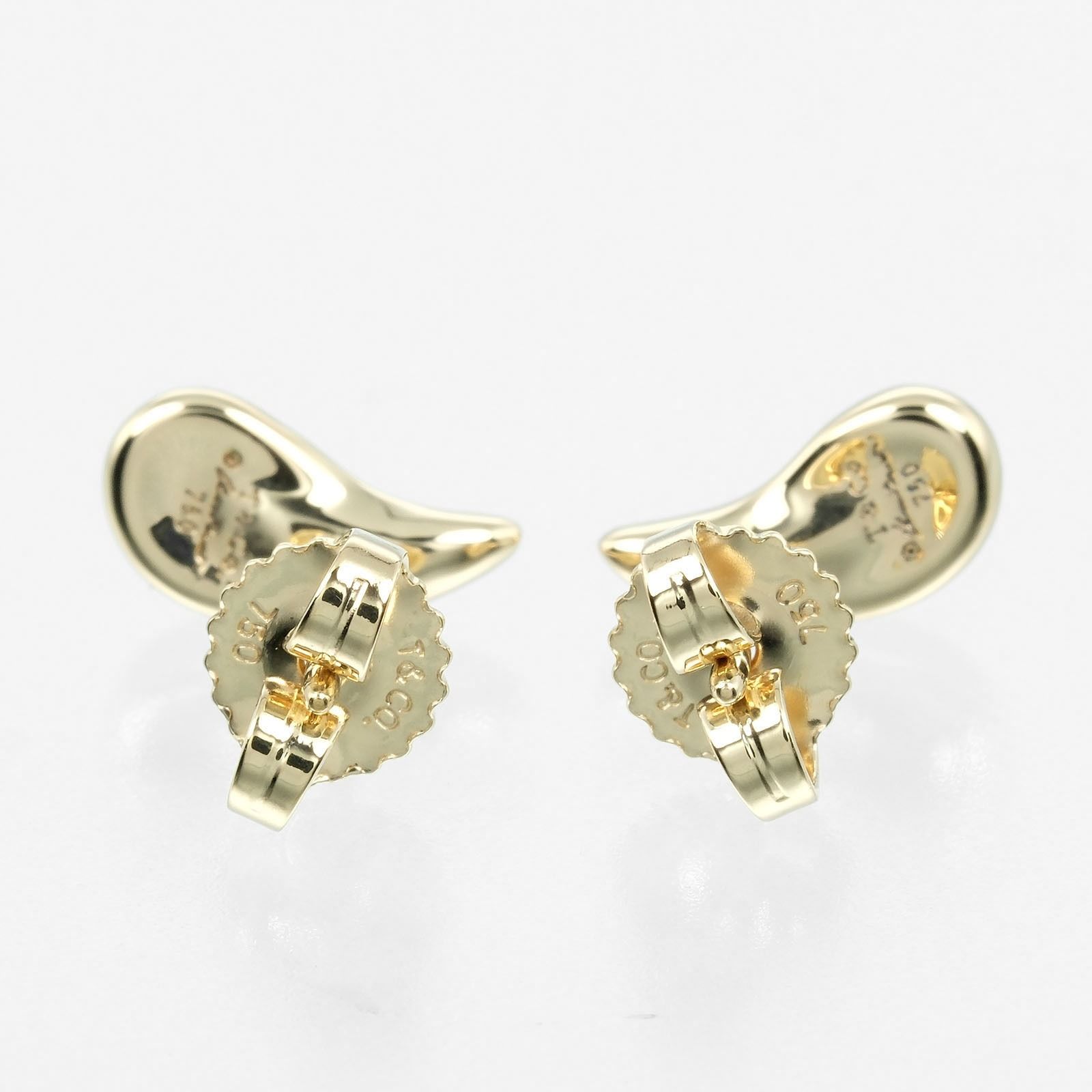 TIFFANY&Co.】ティファニー ティアドロップ K18イエローゴールド