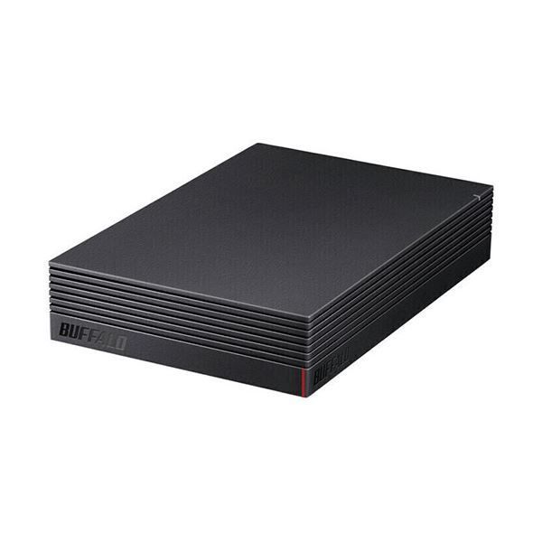 BUFFALO バッファロー 外付けHDD 6TB ブラック HD-EDC6U3-BA