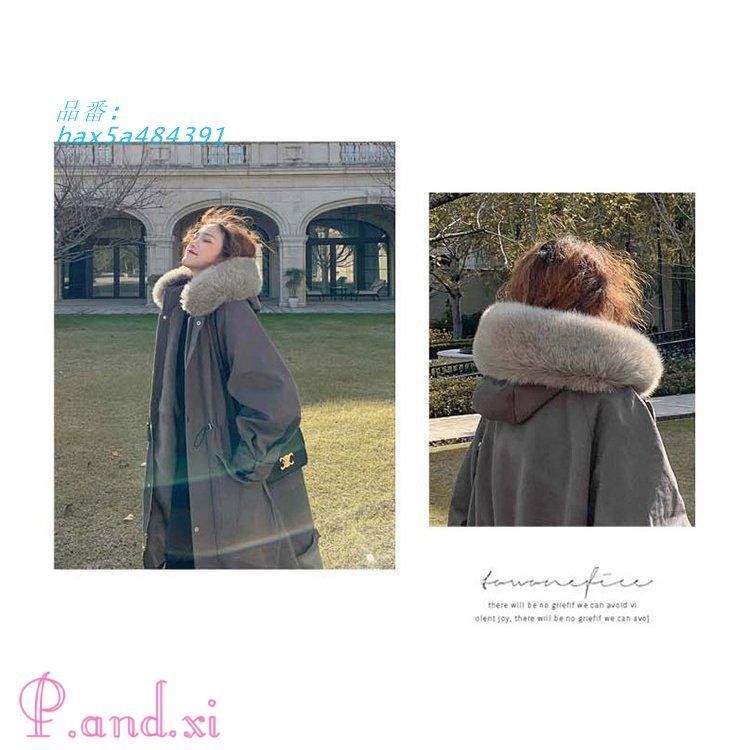 カジュアル エコファーフード連れコートオシャレ