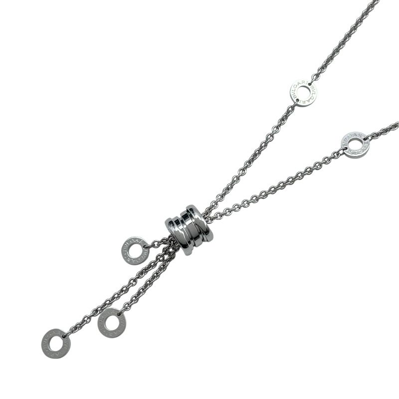 ブルガリ BVLGARI ビーゼロワンエレメントネックレス ホワイトゴールド 750 ジュエリー