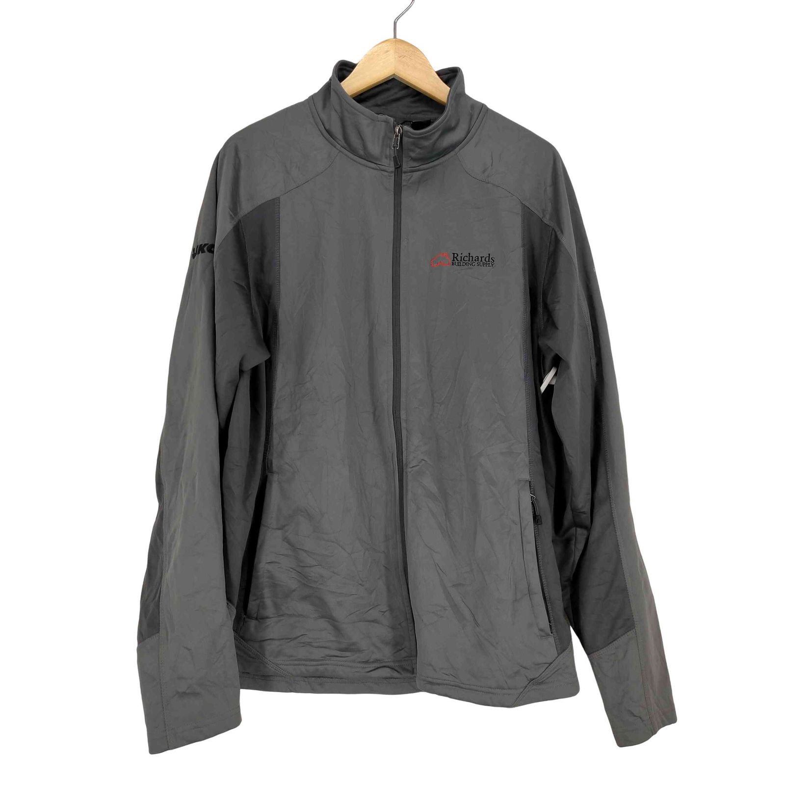 エディーバウアー Eddie Bauer 企業ロゴボンディングジップブルゾン メンズ  2XL