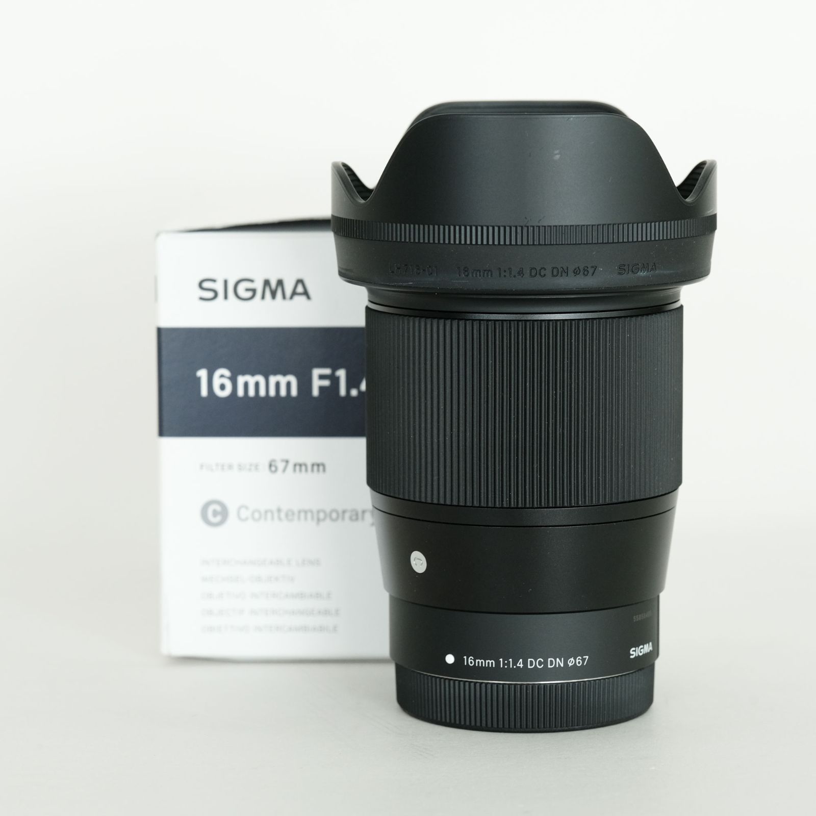 美品] SIGMA 16mm F1.4 DC DN｜Contemporary [キヤノンM用