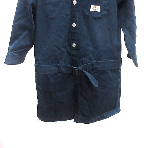 エックスガール　ディッキーズ　ミニワンピース X-girl × Dickies コラボ ミニワンピース ネイビー