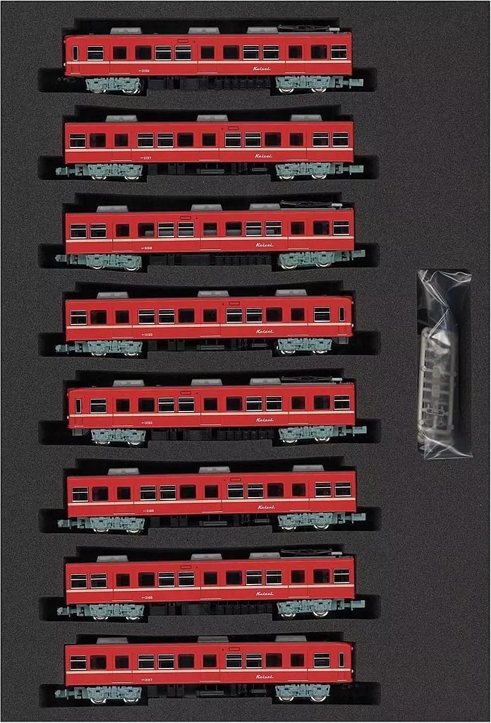 中古】鉄道模型 京成3150形 更新車 新赤電色 8両編成セット(動力付き