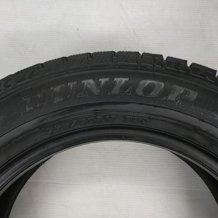 0T25057 スタッドレスタイヤ DUNLOP ダンロップ WINTER MAXX WM02 225 60R17 4本セット