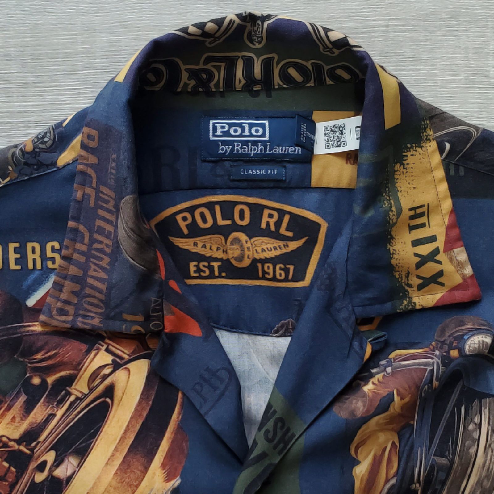 Polo by Ralph Lauren ラルフローレン□美品 2023年 Classic Fit Print 