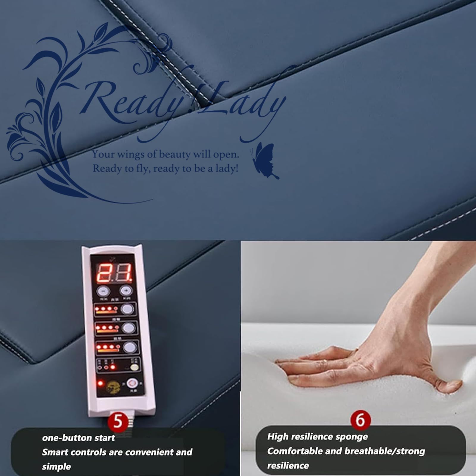 ヘッドケアベッド ヘアサロン/美容室 多機能シャンプーベッド