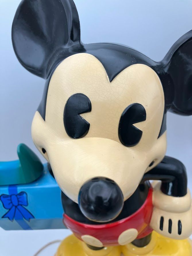 激 レトロ ミッキーマウス ダイヤル式 電話機 WWW_KANDAIZUMI_COM