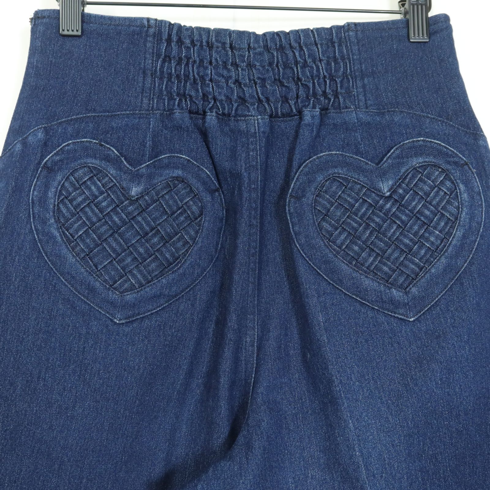 ピンクハウス☆ハートのポケットが可愛い！ ガウチョ デニムパンツ