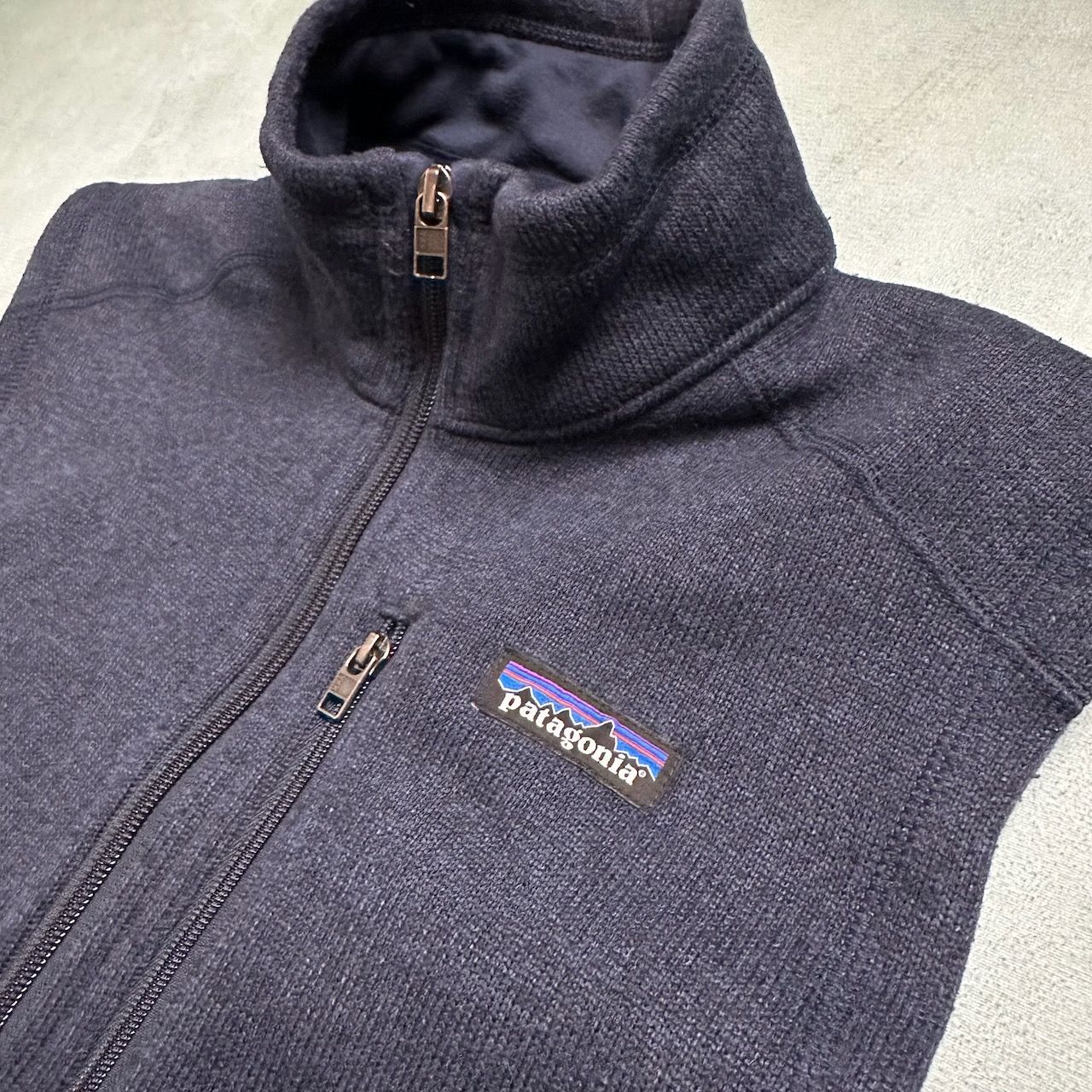 19s patagonia ベターセーター フリース ベスト ネイビー M 古着