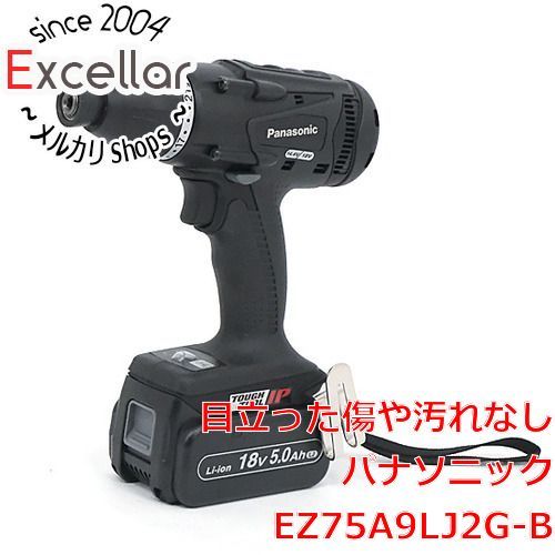 bn 7 Panasonic 18V マルチインパクトドライバー EZ75A9LJ2G-B 黒