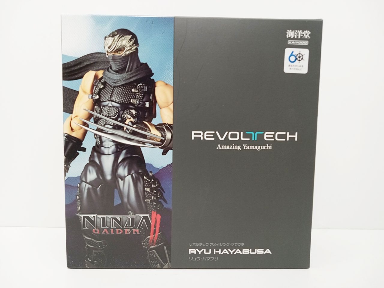 海洋堂 NINJA リュウ・ハヤブサ フィギュア RYU HAYABUSA リボルテック