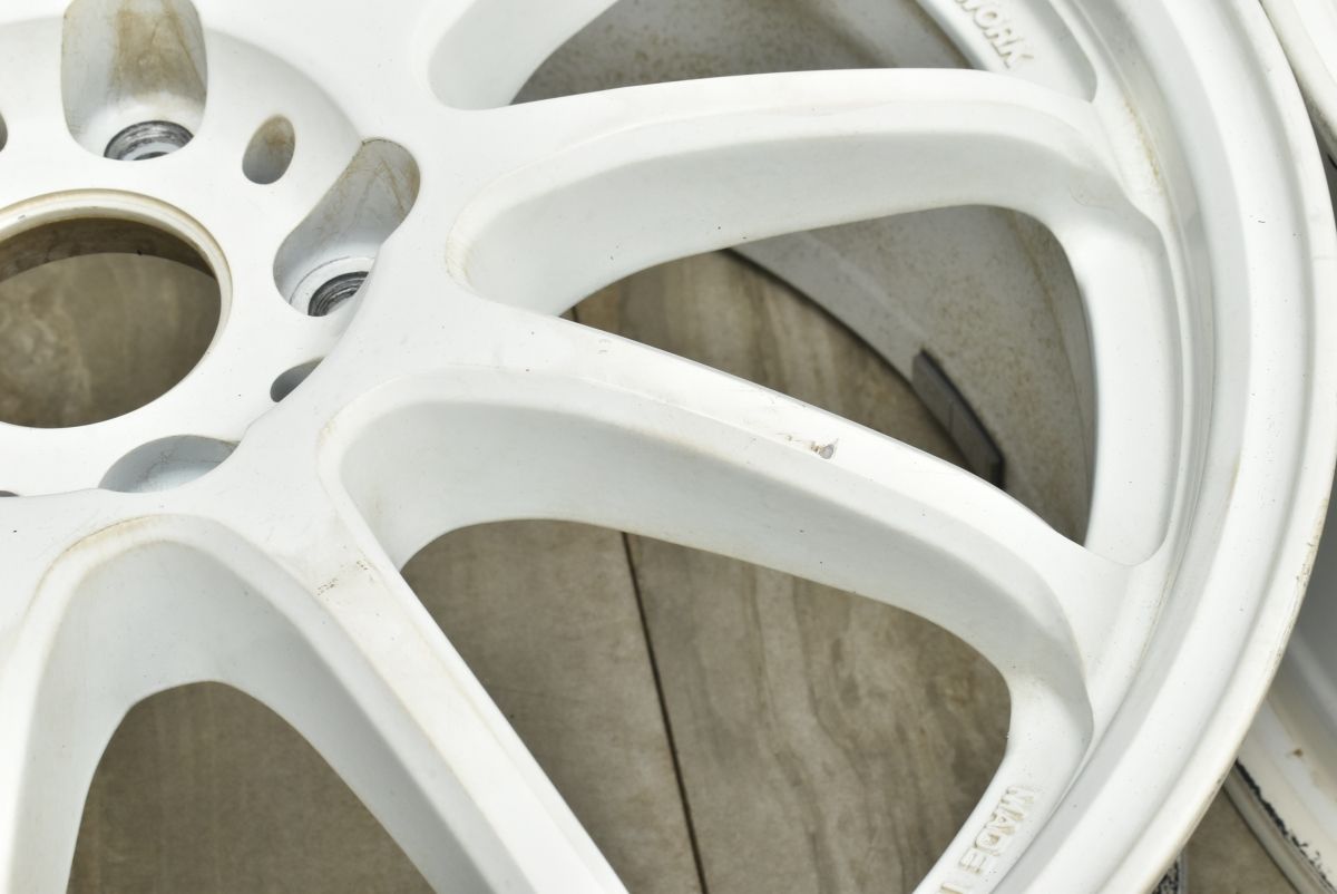  カスタム用に WORK EMOTION 11 R 18 in 7 5 J 38 53 PCD 114 3 4本 GRヤリス 60プリウス アコード オデッセイ レヴォーグ RX 8 MAZDA 18インチ ホイール