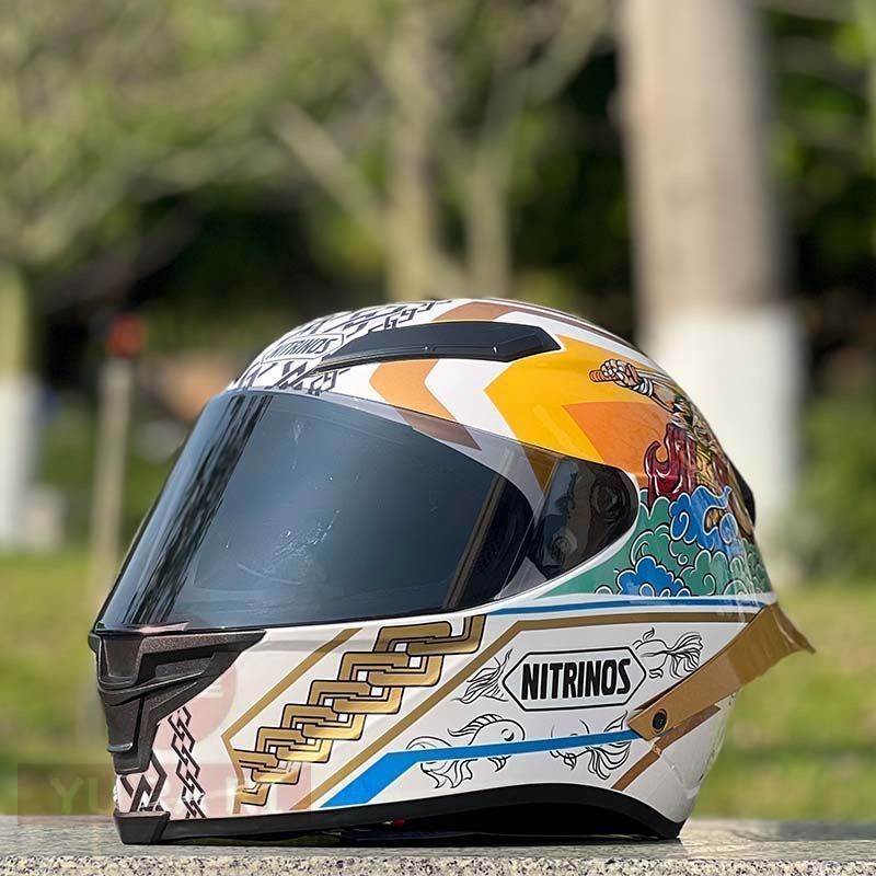 バイクヘルメット フルフェイスヘルメット ミラーシールド