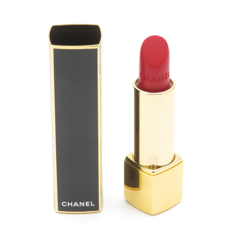 CHANEL ルージュ アリュール ヴェルヴェット レベル 458 ソンシュエル CHANEL ルージュ アリュール ヴェルヴェット45 アンタンス