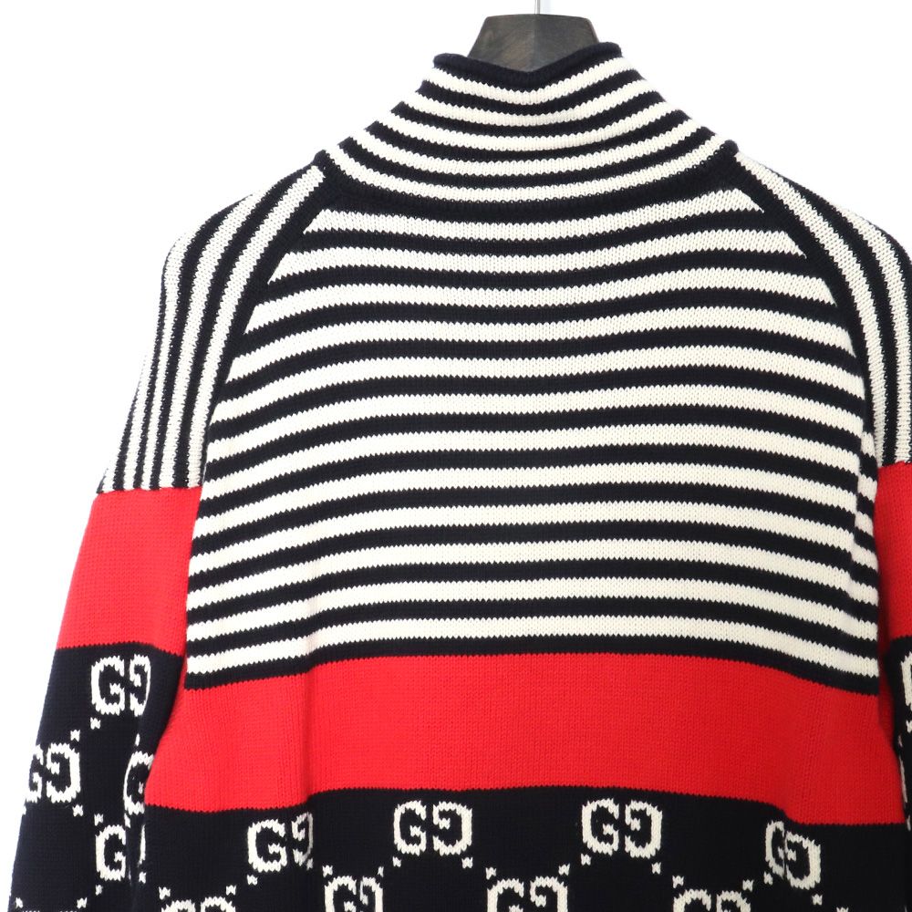 GUCCI ニットジップアップカーディガン Mサイズ - メルカリ
