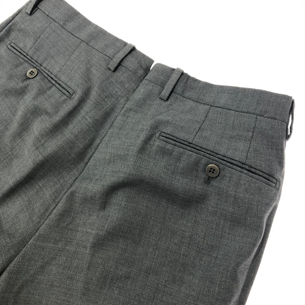 INCOTEX インコテックス スラックス チャコールグレー 48 Lサイズ相当