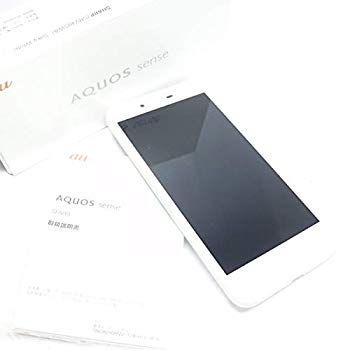 【中古】【非常に良い】SHV40 AQUOS sense ホワイト mxn26g8