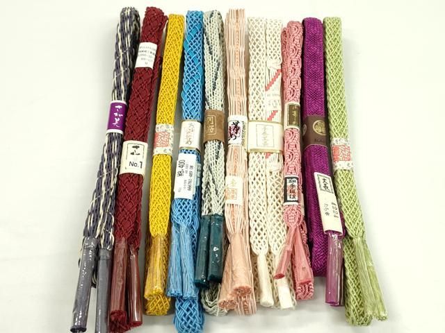 平和屋本店 夏物 和装小物 帯締め10本セット CXAA0379s5