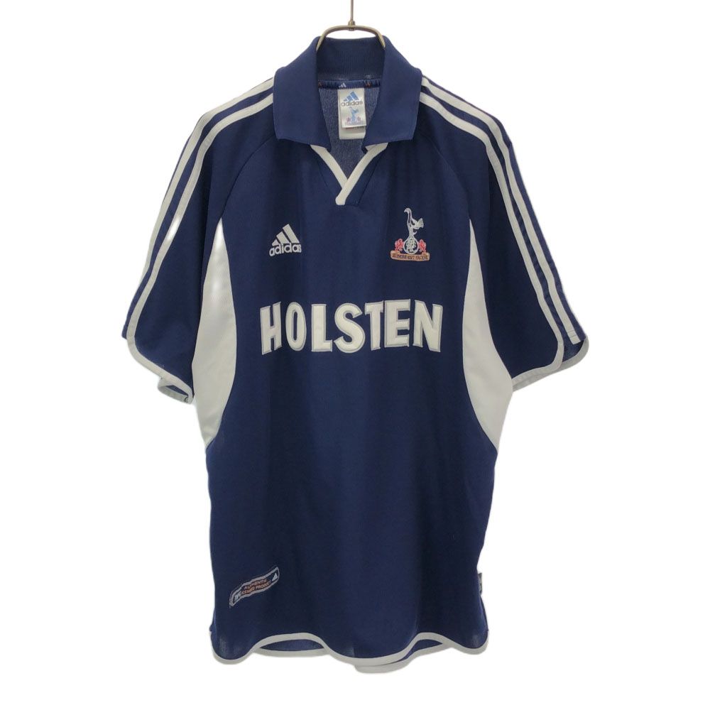 【英国入手】トッテナム ユニフォーム adidas HOLSTEN スパーズ アディダス 英国製 トッテナムホットスパー ロゴ刺繍 3本ライン