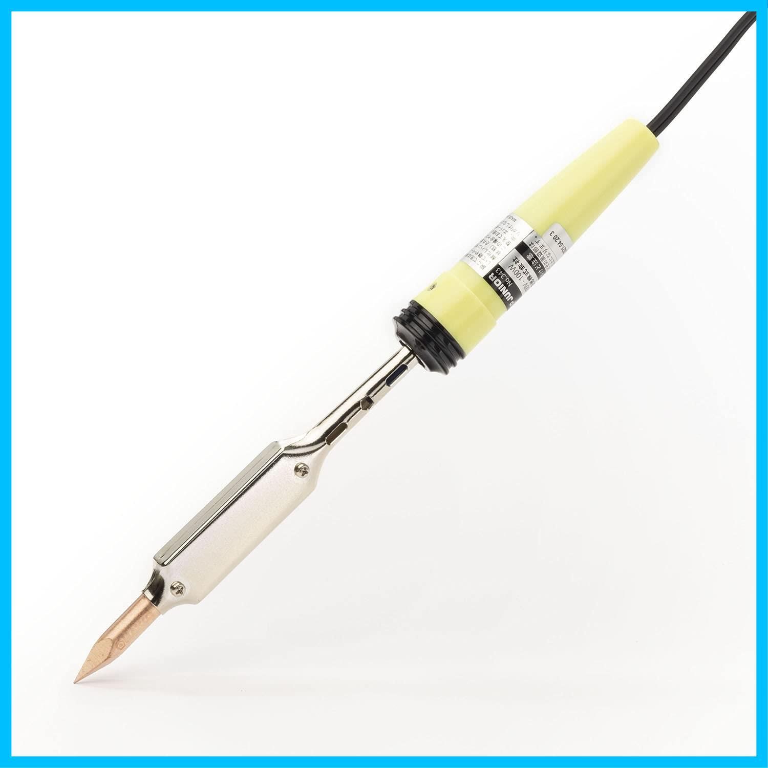 【新着商品】JUNIOR 白光(HAKKO) ステンレス・板金加工用はんだこて 100W I型こて先付き 343