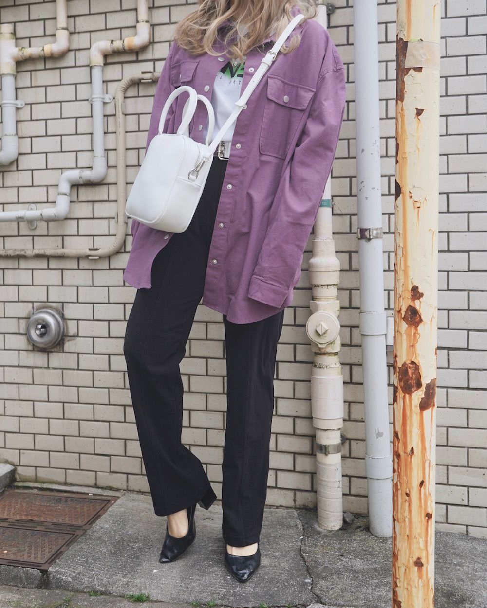 Oversized CPO Jacket (light purple) | agb.md