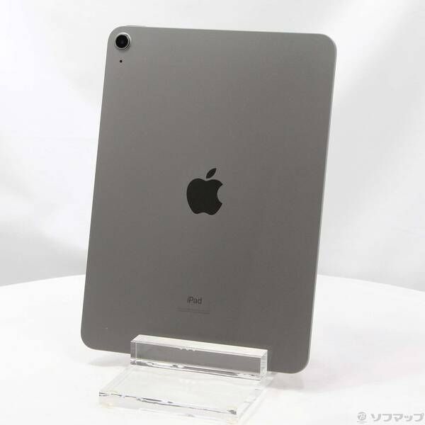 中古品〕iPad Air 第4世代 64GB スペースグレイ MYFM2J／A Wi-Fi
