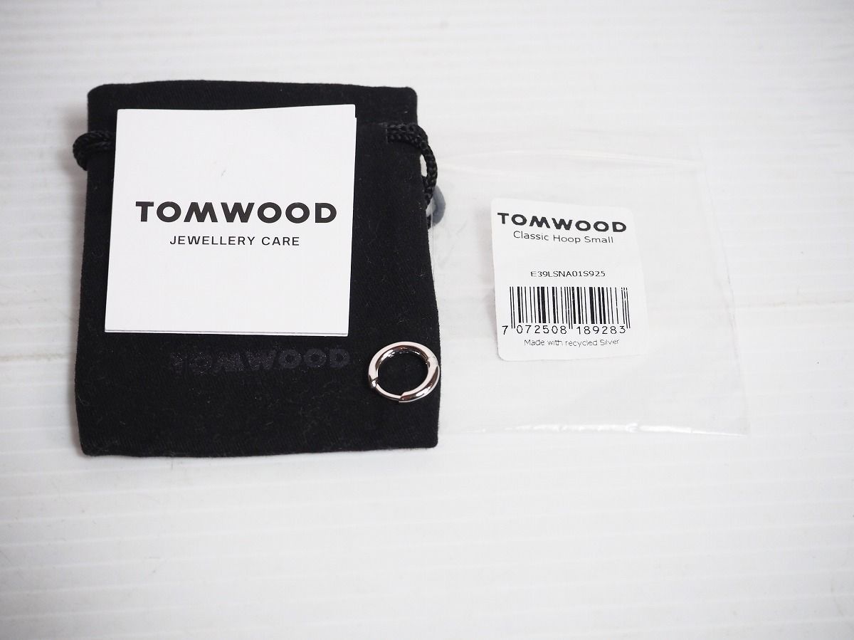 TOMWOOD トムウッド Classic Hoop Small Silver クラシック フープ ピアス E39LSNA01S925 片耳 シルバー925 銀427P 2