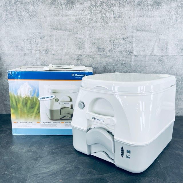 簡易トイレ Dometic 970シリーズ MODEL 972 ポータブル 水洗トイレ キャンプ 非常用 TOILET PRTBL | 514453