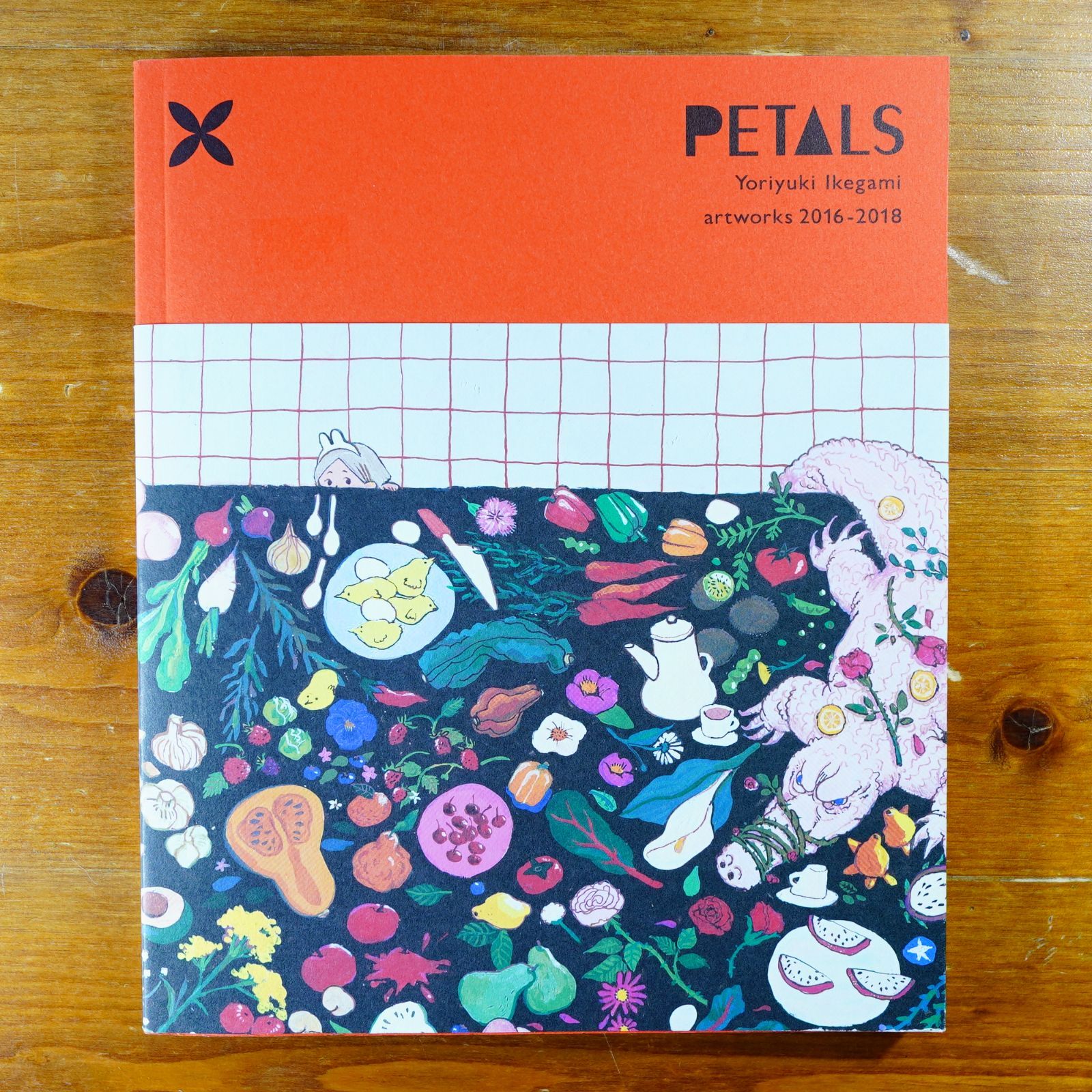 イケガミヨリユキ　PETALS　2016-2018 作品集 イケガミヨリユキ イラスト集 PETALS｜恵文社一乗寺店