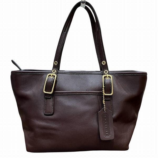 コーチ COACH 9846 ブラウン レザー バッグ ハンドバッグ レディース