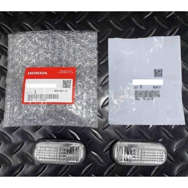 ホンダ純正新品S2000 クリア サイドマーカーウインカー オレンジ バルブ付 USDM北米JDM AP1 AP2系 シビック インテグラ