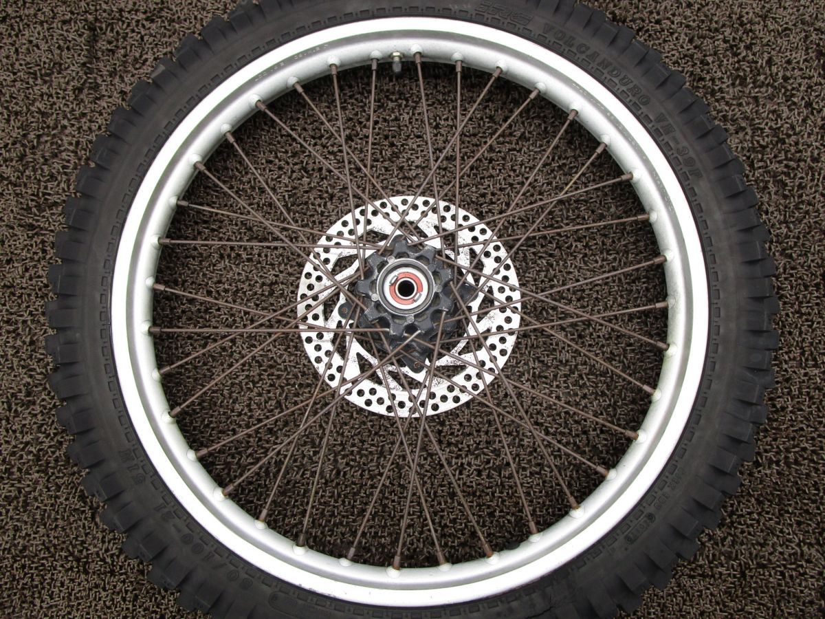 XLR250R フロントホイール ディスク □A6505 MD22 ホンダ MD17E キャブ車 XLR250R-4