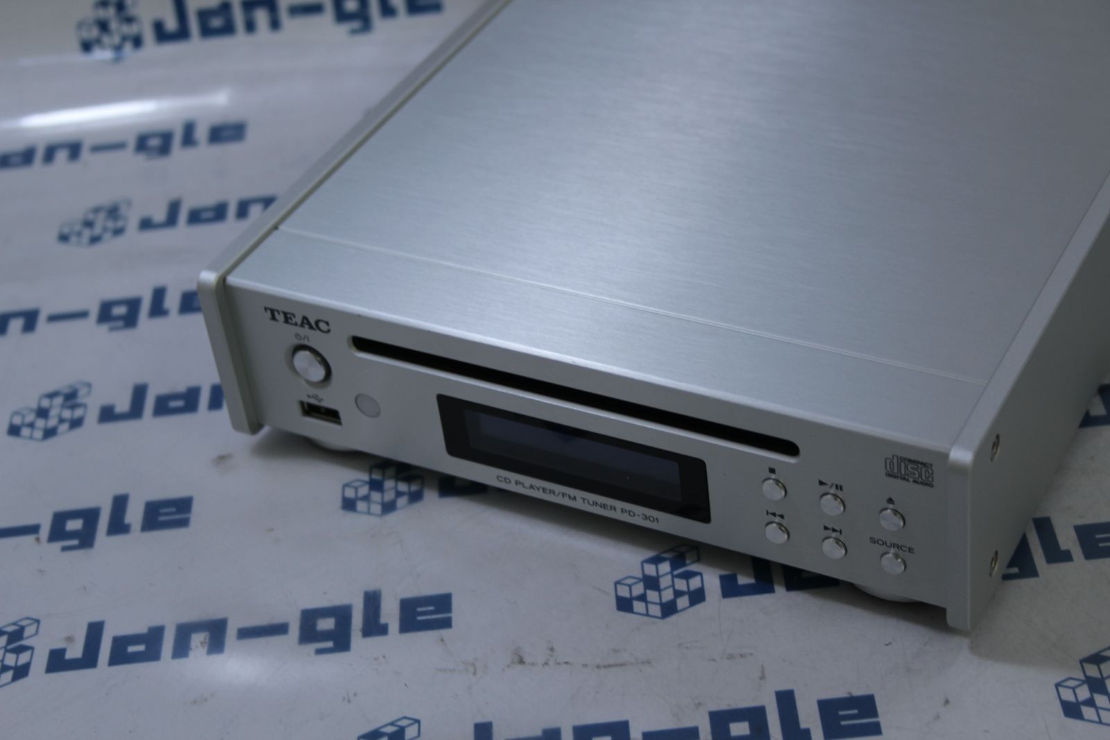 ティアック CDプレーヤー/FMチューナー PD-301-X シルバー