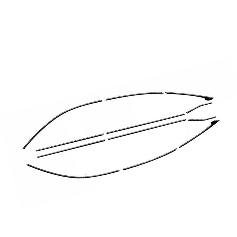 鏡面ブラックサイドウインドウガーニッシュ