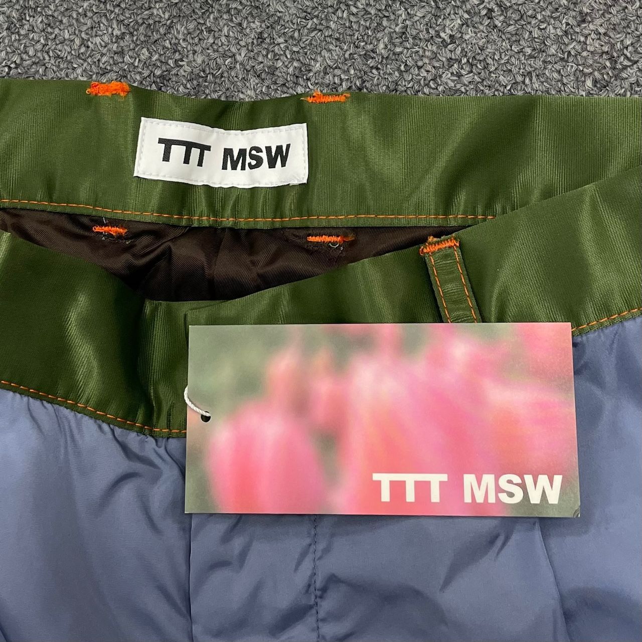 TTT MSW 21AW テーパードスラックス-