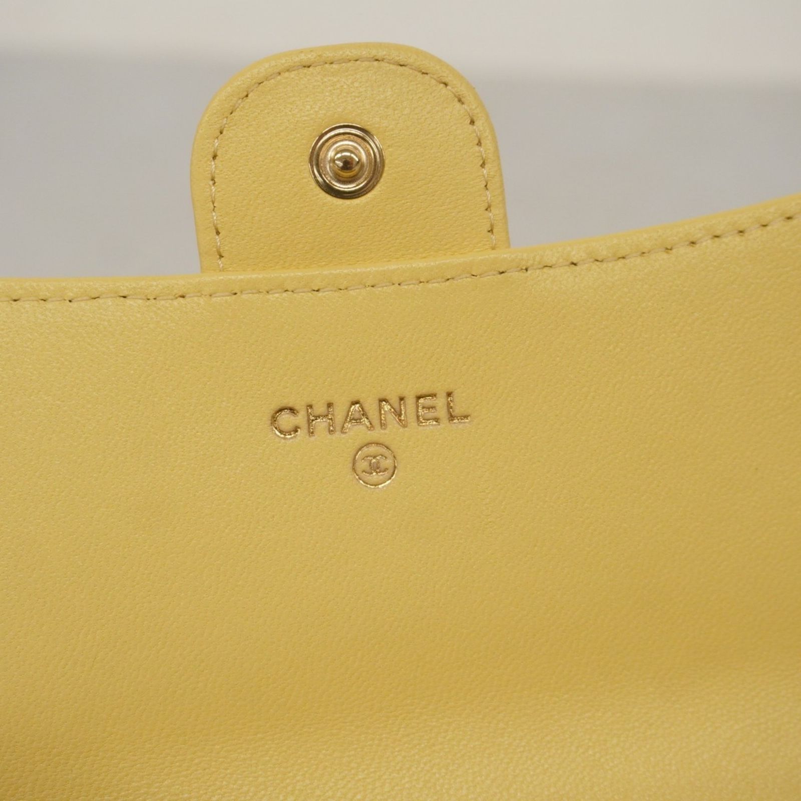 シャネル(Chanel) シャネル 長財布 マトラッセ ラムスキン