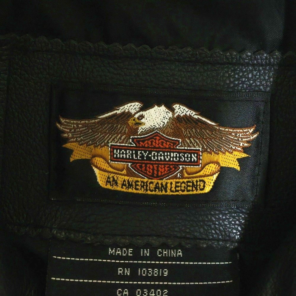 HARLEY DAVIDSON (ハーレーダビッドソン) RIDERS JACKET ロゴ