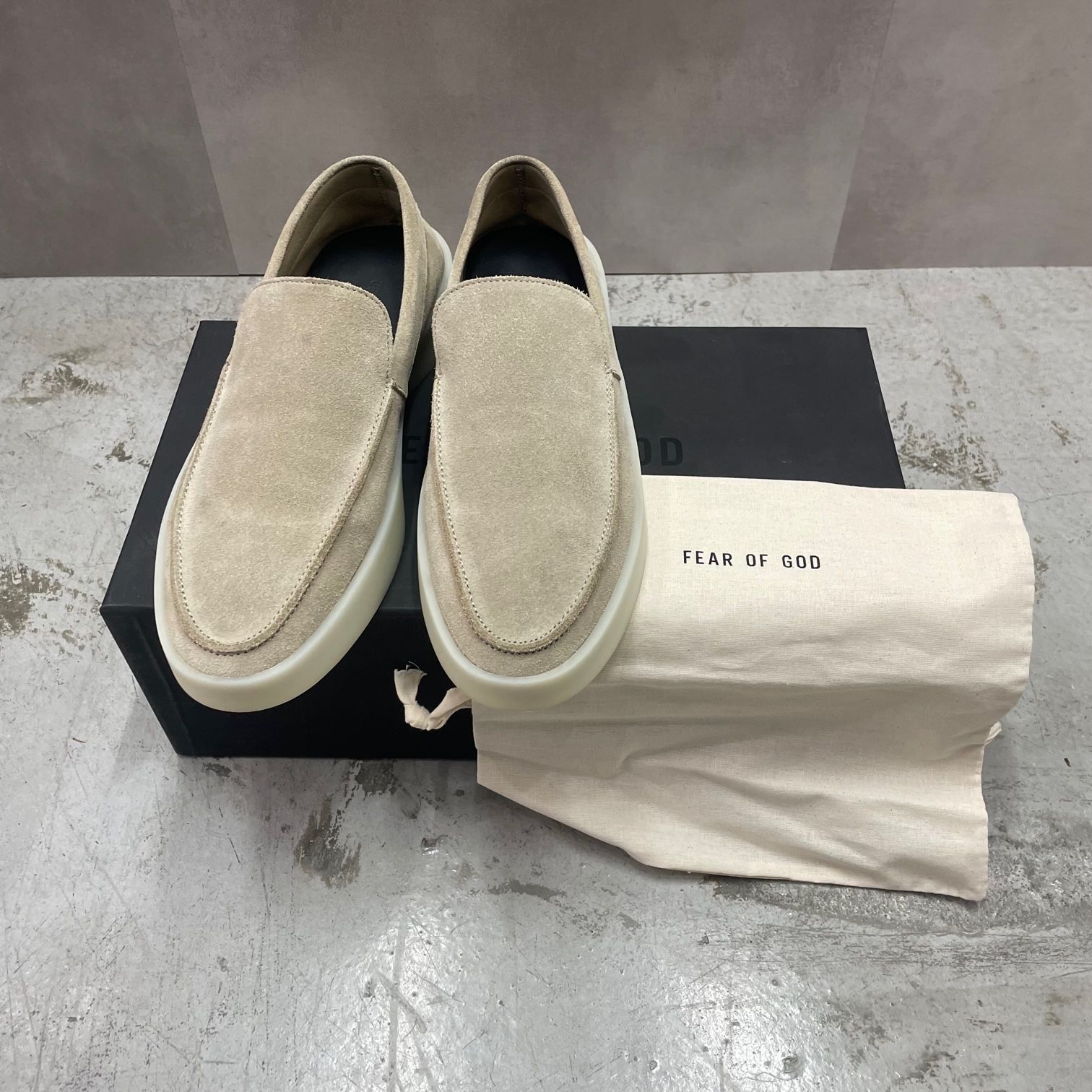 新品 Fear Of God The Loafer FG80-023REV レザー ローファー 