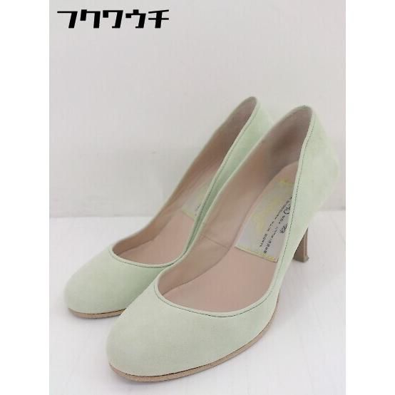 【pippichic/ピッピシック】パンプス グリーン 36.5 ◇ Pippichic ピッピシック ラウンドトゥ ハイヒール パンプス