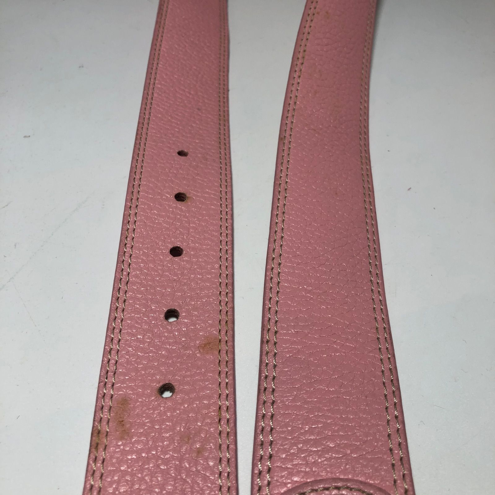 M1014-2-5 Celine セリーヌ ベルト BELT ピンク - メルカリ