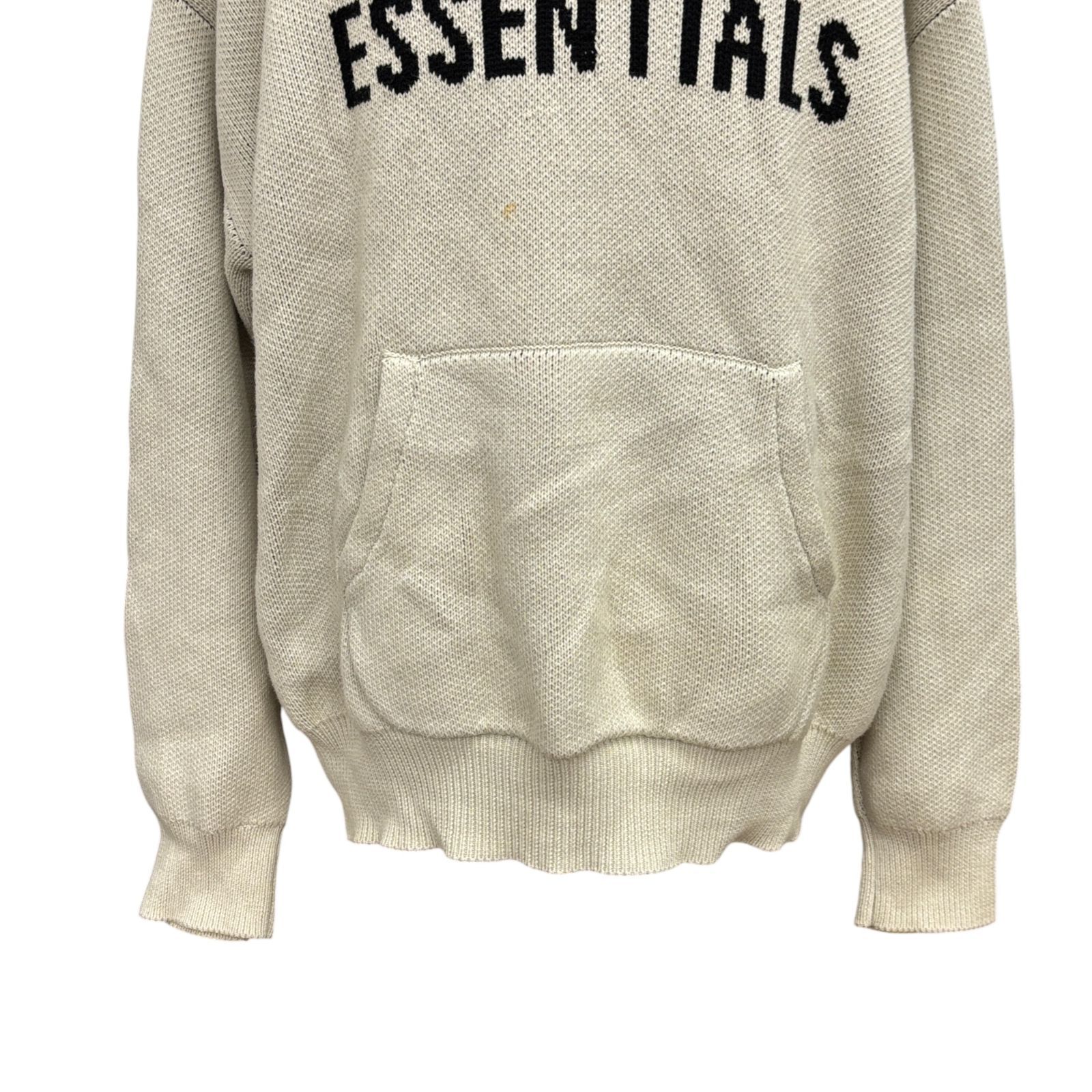 オフホワイト パーカー