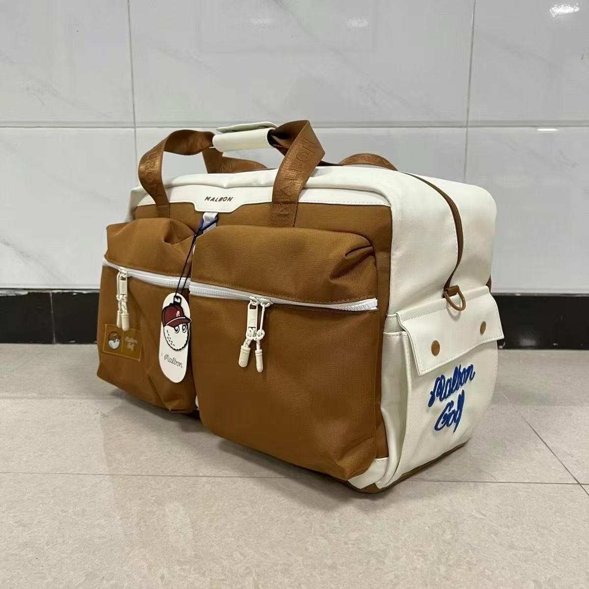 新品未使用 malbon golf マルボンゴルフ ボストンバッグ - メルカリ