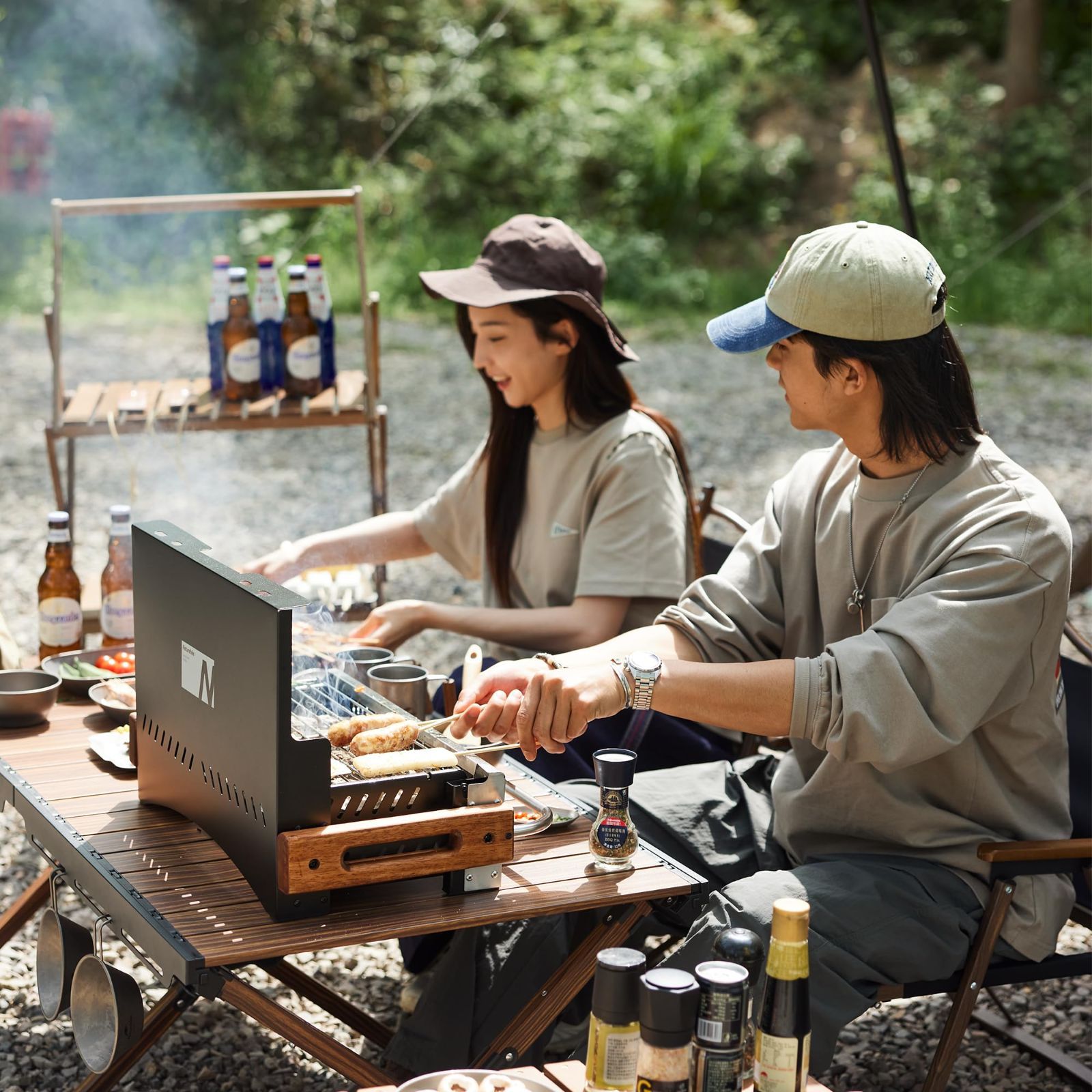Naturehike直営店 バーベキュー コンロ 卓上 キャンプ テーブルトップ Amazon | Naturehike直営店 折りたたみ バーベキューコンロ