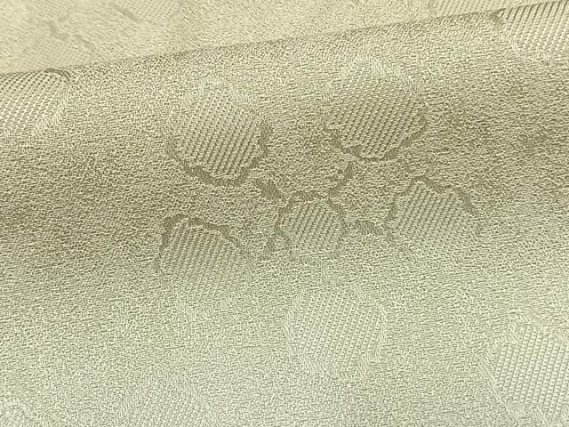 平和屋着物▽上質な小紋 単衣 利休緞子 暈し染め 正絹 逸品 AAAW7728fy