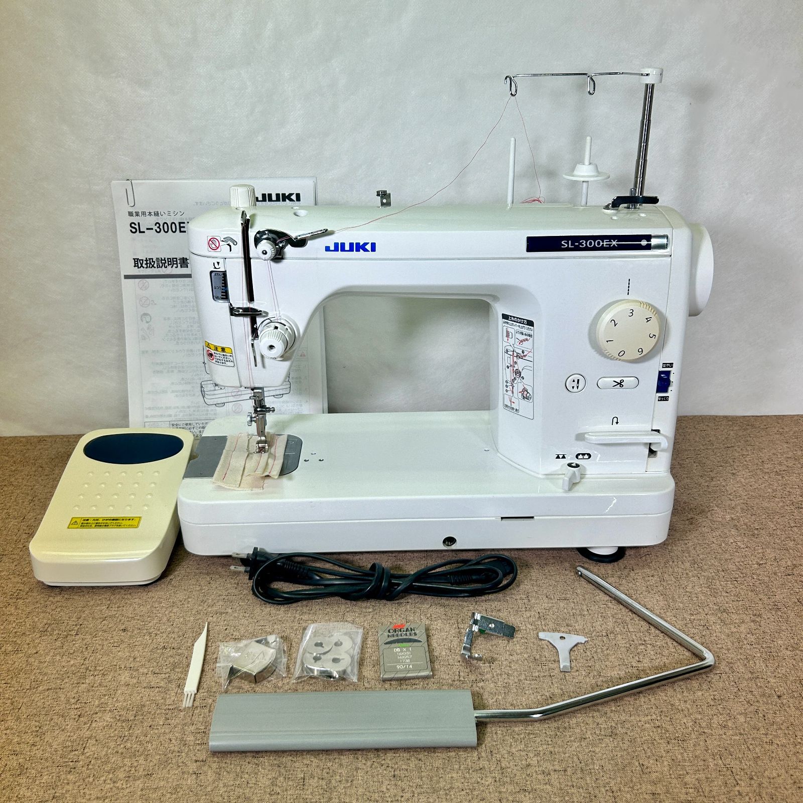 JUKI SL-300-EX ジューキ 職業用ミシン ミシン ミシン本体 ハンドメイド - メルカリ