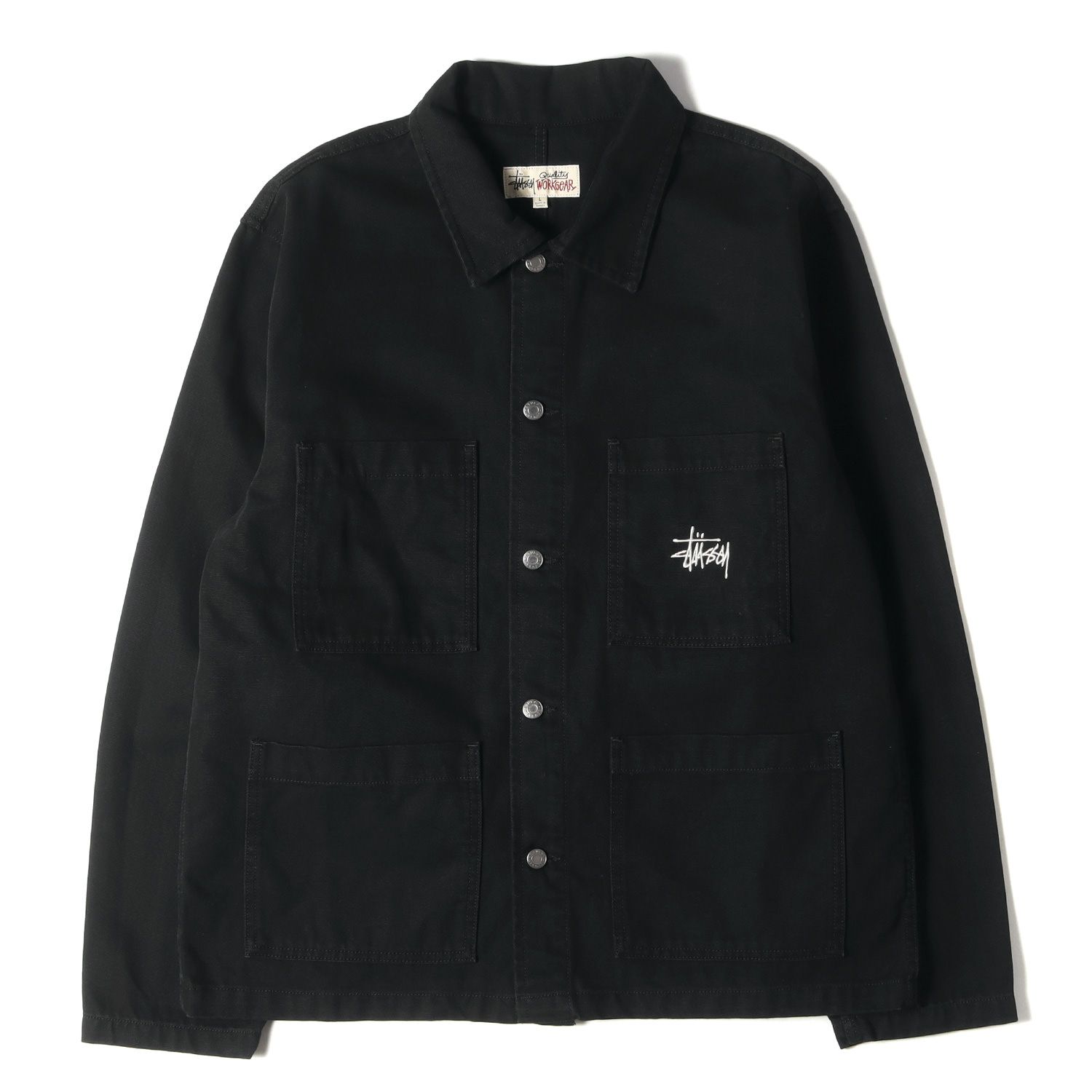 美品 STUSSY ステューシー ジャケット サイズ:L 22SS コットン 